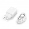 Original HUAWEI Quick Charge Power Adapter EU Plug + Type-C Charging Data Cable Set