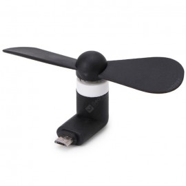 TPE Micro USB Mobile Phone Mini Fan