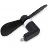 TPE Micro USB Mobile Phone Mini Fan