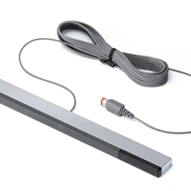 Wired Infrared Ray Sensor Bar Signal Receiver for Nintendo Wii