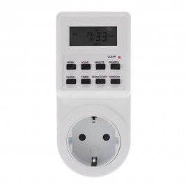 TS - T01 LCD Random Function Electric Socket Timer