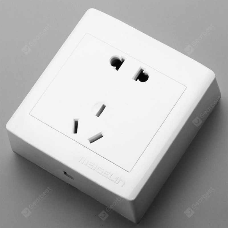 USB Five Mains Power Wall Socket