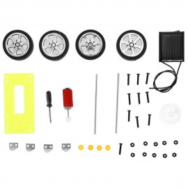 SC3B Mini Solar Car Set Assembled DIY Model for Kids