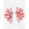 Statement Rhinestone Faux Crystal Earrings