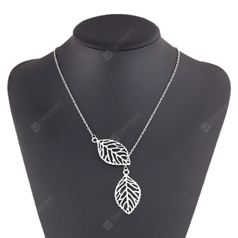 Trendy Leaves Choker Women Necklace