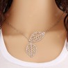 Trendy Leaves Choker Women Necklace