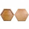 Wooden Hexagon Puzzle Geometric Drawing Board