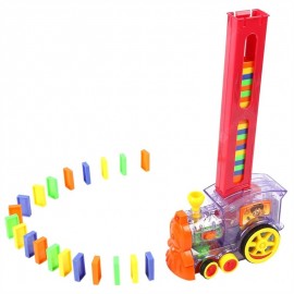 Train Toy Domino Brick Automatic Laying