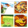 Wooden Forest Animal Jigsaw Puzzle