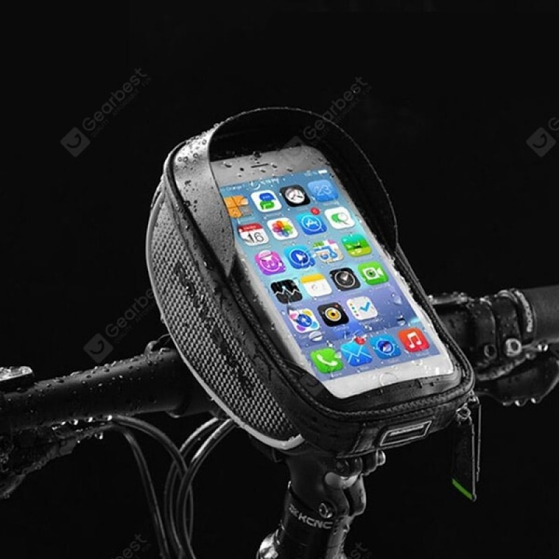 ROCKBROS Bicycle Waterproof  Touch Screen Mobile Phone Bag