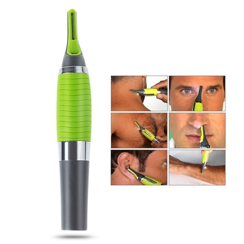 Stainless Steel LED Light Multifunctional Electric Hair Trimmer for Men