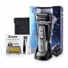 SHINON Men Water Resistant 3 Blade Rechargeable Shaver