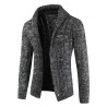 Thickened Turn-down Collar Knitwear Cardigan Sweater