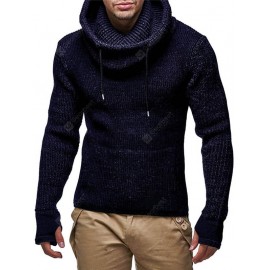 Thicker Turtleneck Christmas Sweater Coat for Men