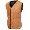 Plush Inside Pocket Button Up Collarless Vest For Men