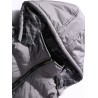 Zip Up Detachable Hood Padded Vest