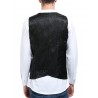 V Neck Asymmetric Waistcoat Slim Fitted Male Blazer Design Style for Men