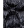 Plaid Double Breasted Men Casual Waistcoat