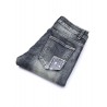 Retro Zipped Patch Jeans for Men