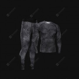 Snake Skin Baselayer Tights for Men Pants Shirts Fitness Running Cool Dry Tops