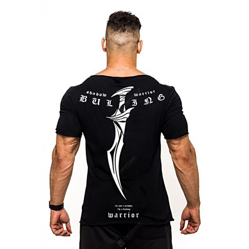 T107 Men Running T-shirt