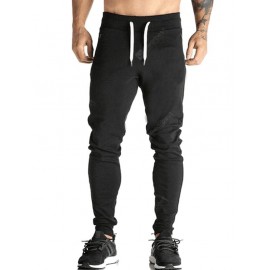 Skinny Drawstring Waist Jogger Pants