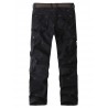 Straight Leg Button Pockets Cargo Pants