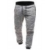 Side Zipper Pocket Casual Jogger Pants