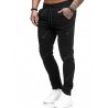 Pleated Design Fleece Jogger Pants