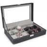 Watch Storage Box PU Leather Glasses Case Sunglasses Sunglasses Gift Box Jewelry Display Box