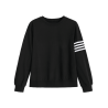 Stripes Panel Loose Sweatshirt