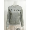 The Friends Letter Pattern Round Neck Long Sleeves