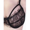 Plus Size Lace Underwire Balcony Bra Set