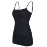 Women Leisure Vest Elastic Slim Solid Color 4pcs