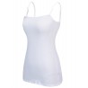 Women Leisure Vest Elastic Slim Solid Color 4pcs