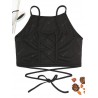 Strappy Back Crop Top