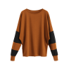 Two Tone Batwing Top