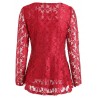 Peplum Lace Blouse