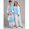 Unicorn Animal Family Christmas Onesie Pajamas