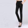 Women Casual Pencil Pants Elastic Waist Trousers