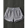 Womens Gym Sport Jogging Cotton Shorts Pants