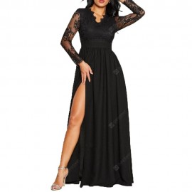 Women's Sexy Lace Evening Dress