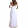 Women's Aline Dress Patchwork Sequins Ruching Maxi Long Dress