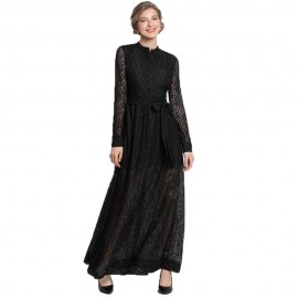 Women'S Elegant Retro Large Pendulum Lace Dress