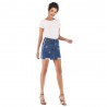 Women'S Skirt Frayed Hem Casual Slim Skirt