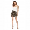 Women's Mini Skirt Camouflage Pocketed Skirt