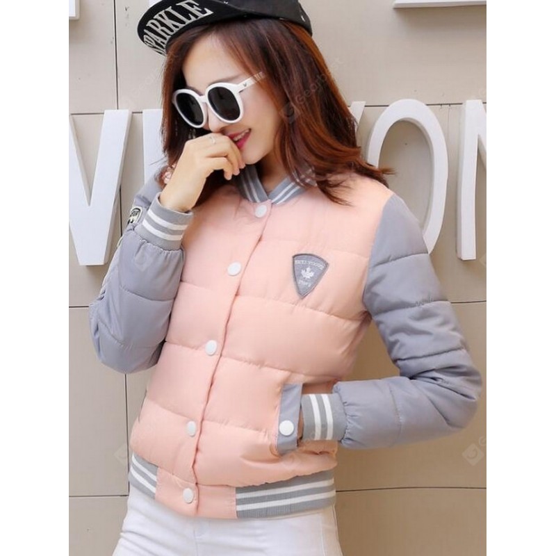 Women's Baseball Jacket Cotton Suit Warm