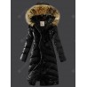 SYWT 0102 Women Down Jacket Parka with Hooded Fur Collar