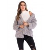 Plush Hooded Solid Color Jacket Jacket