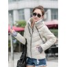 Woman's Down Coat Hooded Cotton Suit Female